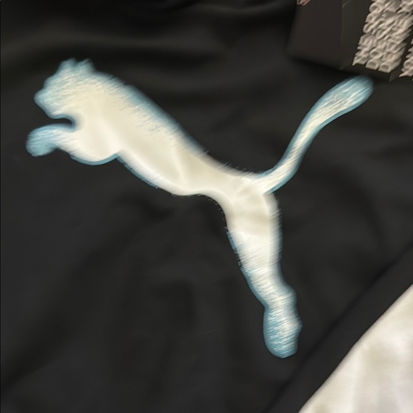 Puma Black and White Hoodie - XS - NEW - Picture 5 of 8